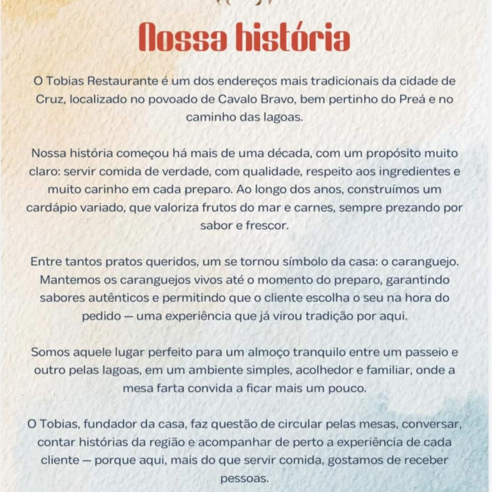 O gostinho do Ceará num caldinho só: caranguejo fresquinho e nosso tempero caseiro. 

Um abraço em forma de sabor, assinante Duopass na compra de qualquer prato do cardápio ganha um copo americano de caldinho de caranguejo